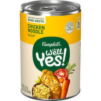 Campbell's® Well Yes!® Chicken Noodle with Bone Broth Soup, 16.2 Ounce