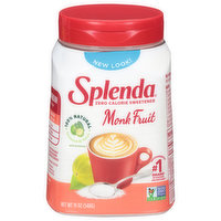 Splenda Sweetener, Zero Calorie, Monk Fruit, 19 Ounce