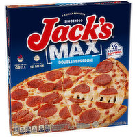 Jack's Max Double Pepperoni Pizza, 19.3 Ounce