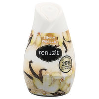 Renuzit Air Freshener, Gel, Simply Vanilla, 7 Ounce