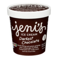 Jeni's Ice Cream, Darkest Chocolate, 1 Pint