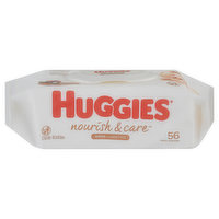 Huggies Wipes, 4 In 1 Sensitive Skin Care, Cocoa & Shea Butter, 56 Each