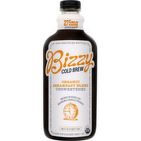 Bizzy Coffee, Organic, Breakfast Blend, Cold Brew, 48 Fluid ounce