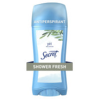 Secret Invisible Solid Antiperspirant and Deodorant, Shower Fresh, 2.6 oz, 2.6 Ounce
