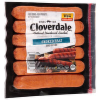 Cloverdale Brat, Smoked, 6 Each