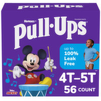 Pull-Ups Huggies Training Pants, Mickey, 4T-5T (38-50 lbs), 56 Each