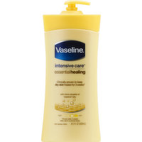 Vaseline Lotion, Non-Greasy, Essential Healing, with Micro-Droplets of Vaseline Jelly, 20.3 Ounce
