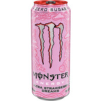 Monster Energy Ultra Strawberry Dreams, 16 Fluid ounce