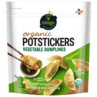Bibigo Vegetable Dumplings, Organic, Potstickers, 16 Ounce