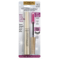 L'Oreal Telescopic Original Mascara, Intense Looking Lengthening, Black Brown 915, 0.27 Ounce