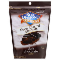 Blue Diamond Oven Roasted Almonds, Dark Chocolate Flavored, 14 Ounce