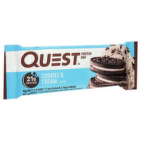 Quest Protein Bar, Cookies & Cream Flavor, 2.12 Ounce