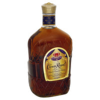 Crown Royal Whisky, Blended Canadian, Fine De Luxe, 1.75 Litre