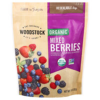 Woodstock Mixed Berries, Organic, 10 Ounce