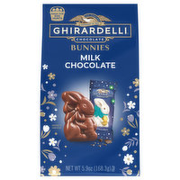 Ghirardelli Milk Chocolate, Bunnies, 5.9 Ounce