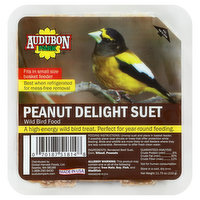 Audubon Park Wild Bird Food, Peanut Delight Suet, 11.75 Ounce