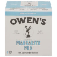 Owen's Cocktail Mixer, Margarita Mix, Non-Alcoholic, 4 Each