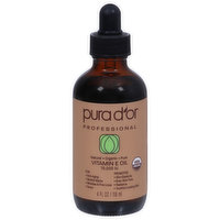Pura Dor Professional Vitamin E Oil, 4 Fluid ounce