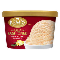 Kemps Old Fashioned Ice Cream, New York Vanilla Flavored, 1.5 Quart