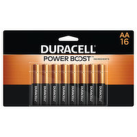 Duracell Batteries, Alkaline, AA, 1.5 V, 16 Each