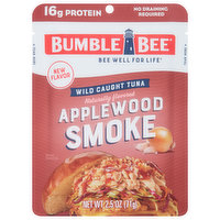 Bumble Bee Tuna, Wild Caught, Applewood Smoke, 2.5 Ounce