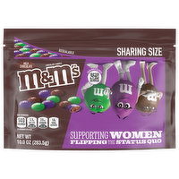 M&M's Chocolate Candies, Milk Chocolate, Sharing Size, 10 Ounce