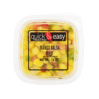 Quick and Easy Mango Salsa Mild, 14 Ounce