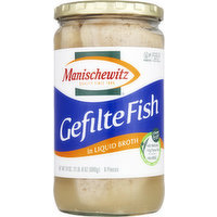 Manischewitz Manischewitz Gefilte Fish in Liquid Broth, 24 Ounce
