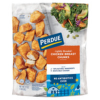 Perdue Chicken Breast Chunks, Lightly Breaded, 22 Ounce