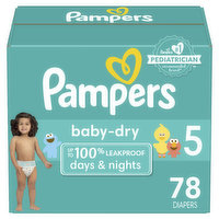 Pampers Baby Dry Baby Dry Diapers Size 5 78 Count, 78 Each