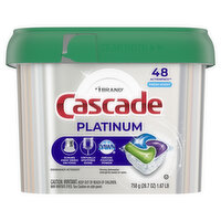 Cascade Cascade Platinum Dishwasher Pods, Fresh, 48 Count, 48 Each