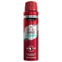 Old Spice Sweat Defense Antiperspirant, Dry Spray, Pure Sport Plus, Size XL, 4.3 Ounce