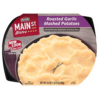 Reser's Main St Bistro Mashed Potatoes, Roasted Garlic, 24 Ounce