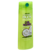 Garnier Fructis Shampoo, Fortifying, Curl Nourish, 12.5 Ounce