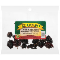 El Guapo Whole Habanero Chili Pods (Habanero Entero), 0.5 Ounce