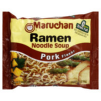 Maruchan Ramen Noodle Soup, Pork Flavor, 3 Ounce