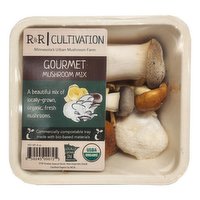 R&R Cultivation Local Organic Gourmet Mushroom Mix, 8 Ounce
