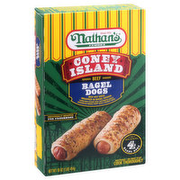 Nathan's Bagel Dogs, 4 Each