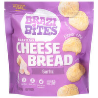 Brazi Bites Cheese Bread, Brazilian, Garlic Asiago, 18 Each