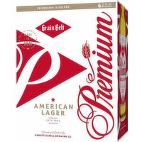 Grain Belt Premium 6 pack bottles, 72 Fluid ounce