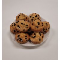 Cub Bakery Mini Muffins, Banana Chocolate Chip, 9 Count, 1 Each