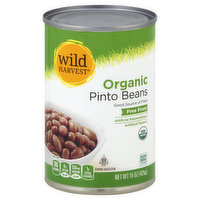 Wild Harvest Pinto Beans, Organic, 15 Ounce