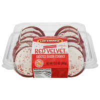 Lofthouse Sugar Cookies, Frosted, Red Velvet, 13.5 Ounce