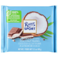 Ritter Sport Milk Chocolate, 3.5 Ounce