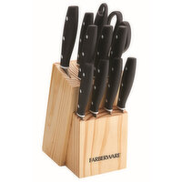 Farberware 12pc Black Cutlery Set, 1 Each