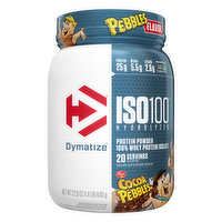 Dymatize  ISO100 Hydrolyzed Protein Powder, Cocoa Pebbles, 22.6 Ounce