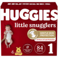 Huggies Little Snugglers Diapers, Disney Baby, 1 (Up to 14 lb), 84 Each