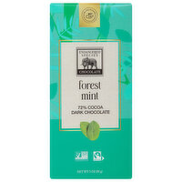 Endangered Species Dark Chocolate, Forest Mint, 72% Cocoa, 3 Ounce