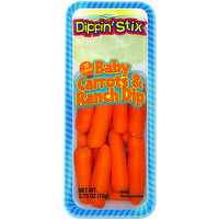 Dippin' Stix Baby Carrots & Ranch Dip, 2.75 Ounce