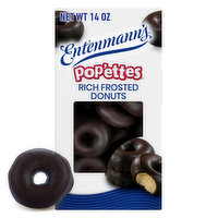 Entenmann's Pop'ettes Rich Frosted Donuts, 8 Each